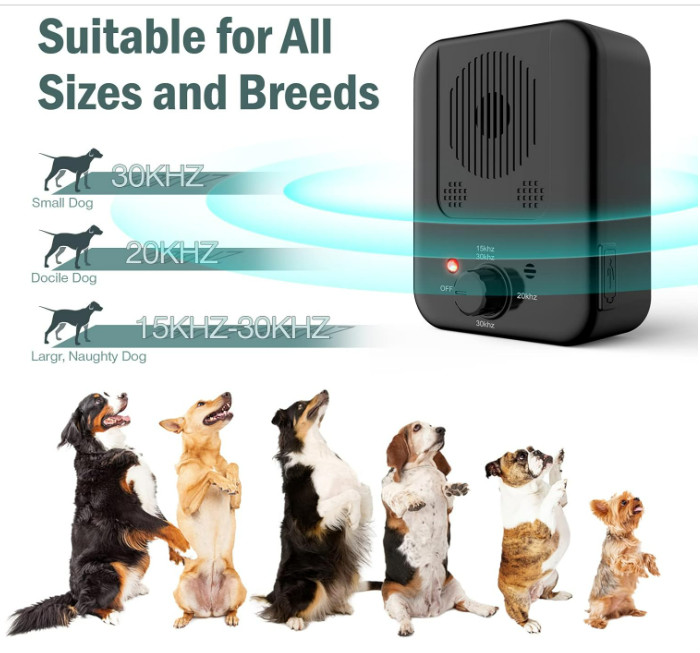 Queenmew Anti Barking Device, 3Dog Barking Control Devices