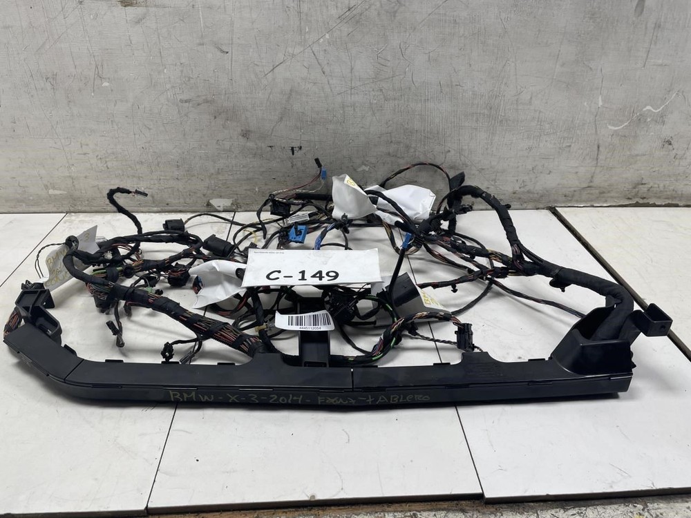 2014 BMW X3 DASHBOARD WIRE HARNESS OEM+