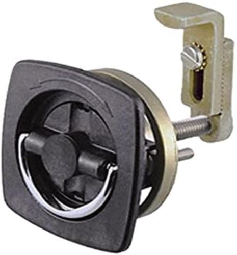 PERKO #0932DP2BLK Flush Latch (Non-Locking).