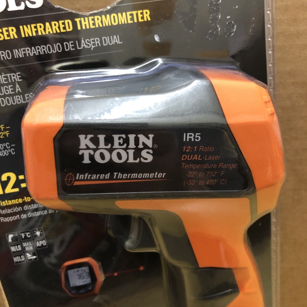 Klein Tools Dual Laser Infrared Thermometer IR5