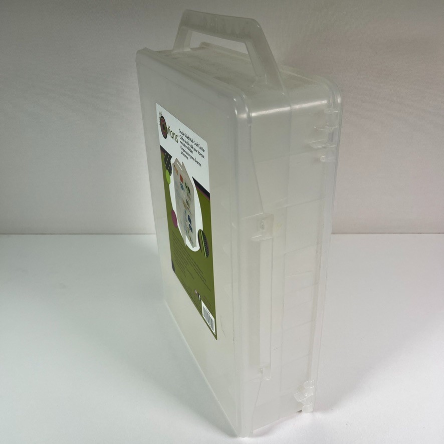 Creative Double-Sided Multi-Craft Carrier Plastic Case Carry Thread Organizer