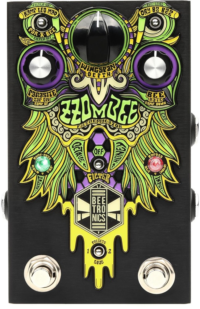 Beetronics FX Zzombee Filtremulator Analog Multi-effect Pedal