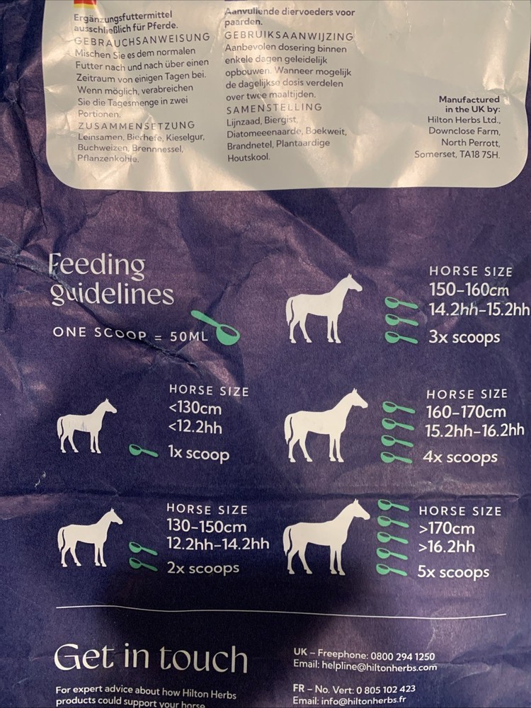 Hilton Herbs Bye Bye Itch Equine Range