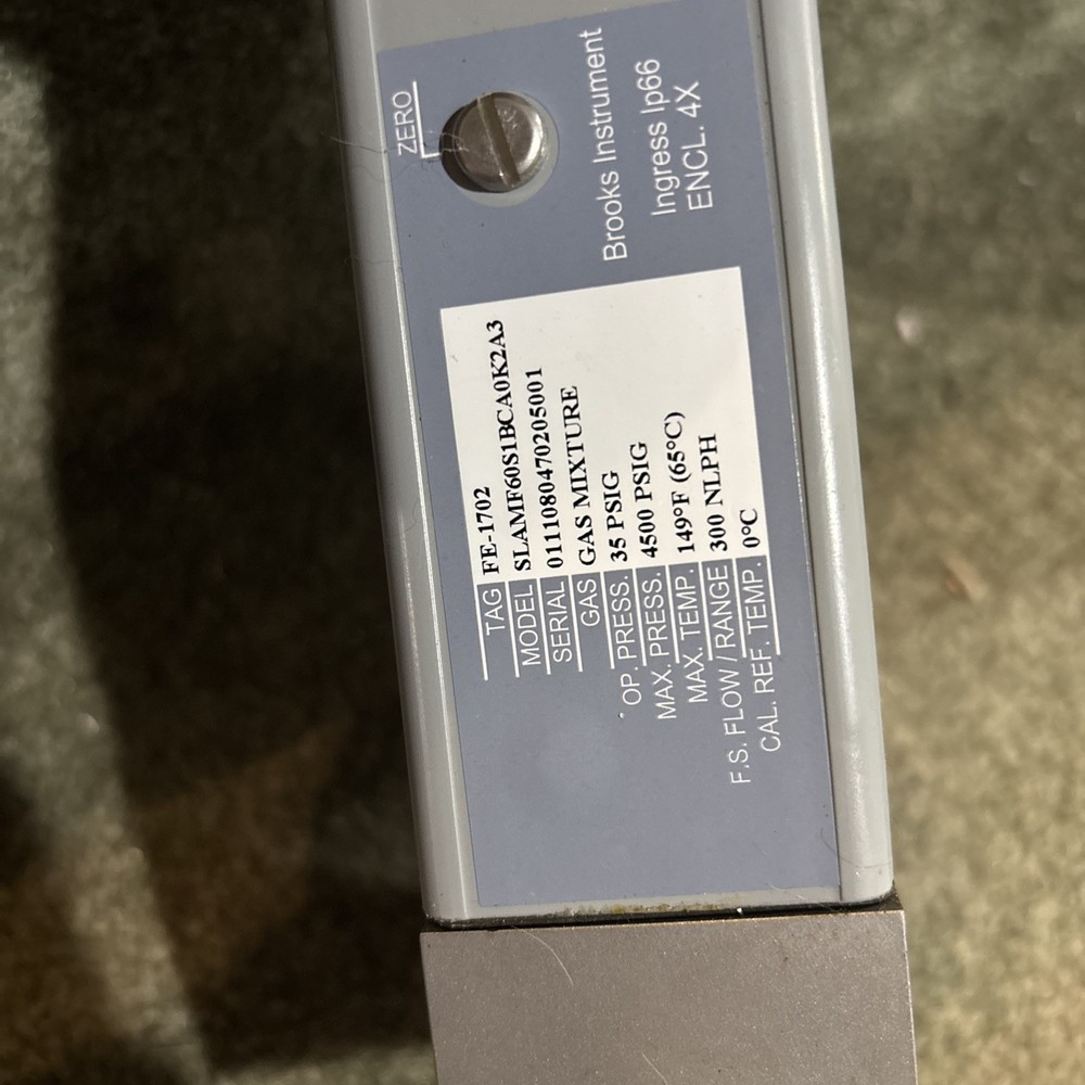 Brooks Delta II Smart Mass Flow Controller SLAMF60S1BCA0K2A3