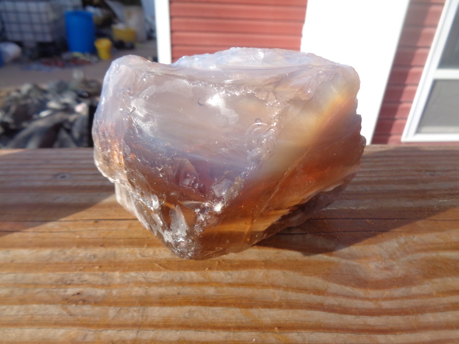 Glass Rock Slag Clear Multi Color Rocks 2.4 lbs 16C Landscaping Aquarium