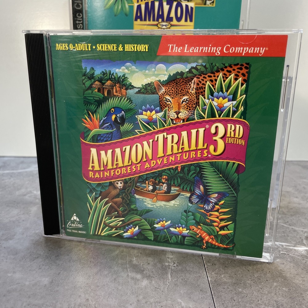 The Learning Company Amazon Trail & Amazon Trail 3rd Ed for PC, Unix, Mac, Linux