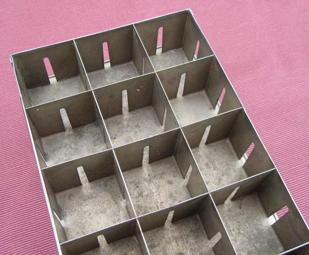 Vintage DV-More Block Ice Cube Maker Mold Cutter Party Kitchen Bar Mixed Drinks