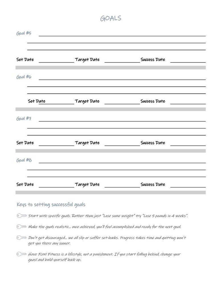 Corrective Edition Fitness Journal, Workout Record, Progress Tracker, Diary