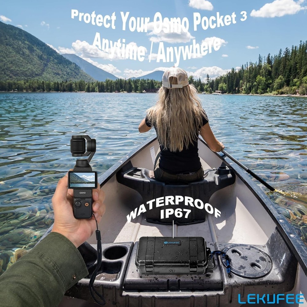 Lightweight Waterproof Case for DJI Pocket 3