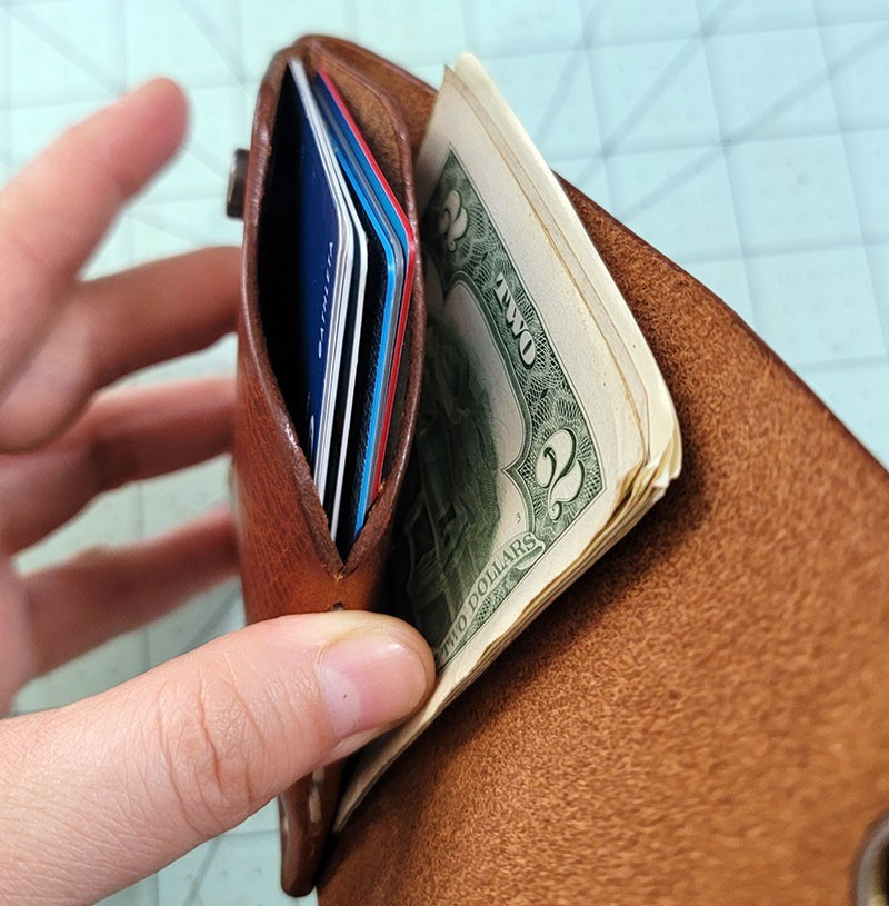 Handmade Leather Minimalist Wallet
