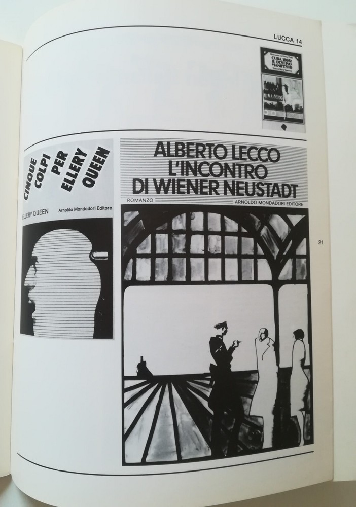 LUCCA COMICS 1980 SALONE INT. program CINEMA ANIMATION AND ILLUSTRATION