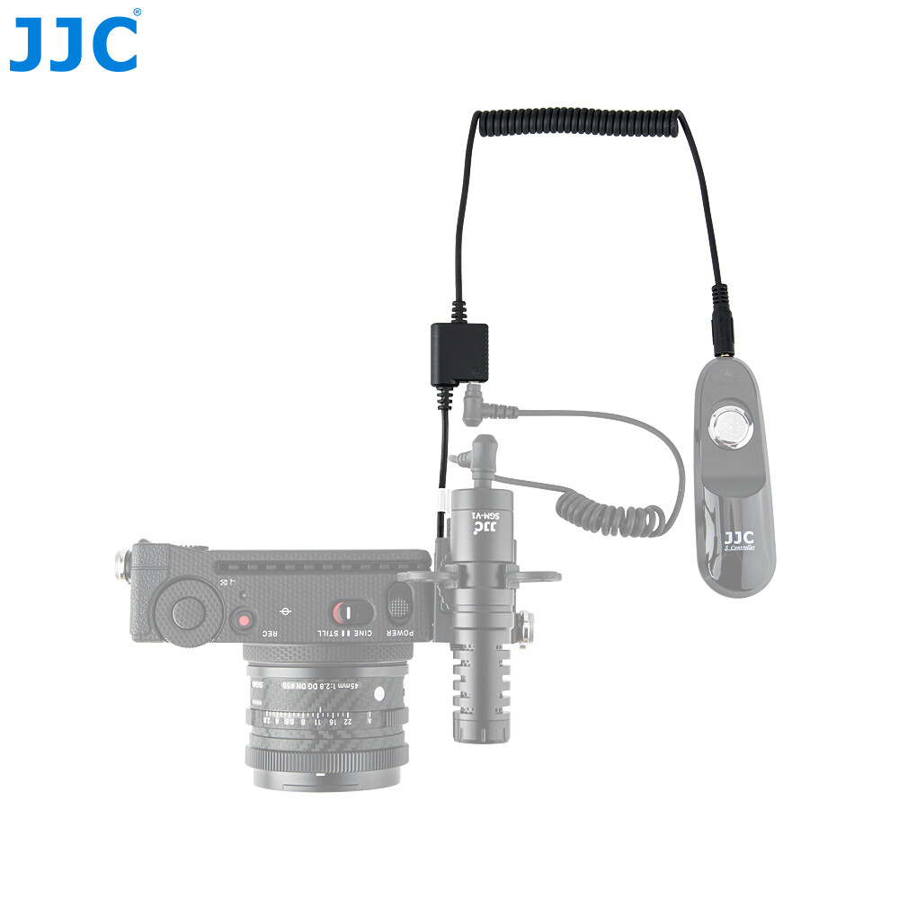 JJC Wired Remote Switch Control + Microphone Cable for Sigma FP fp L as CR-41
