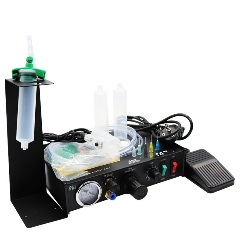 982 Semi-Automatic Glue Injection Machine Silicone Ab/Uv Glue