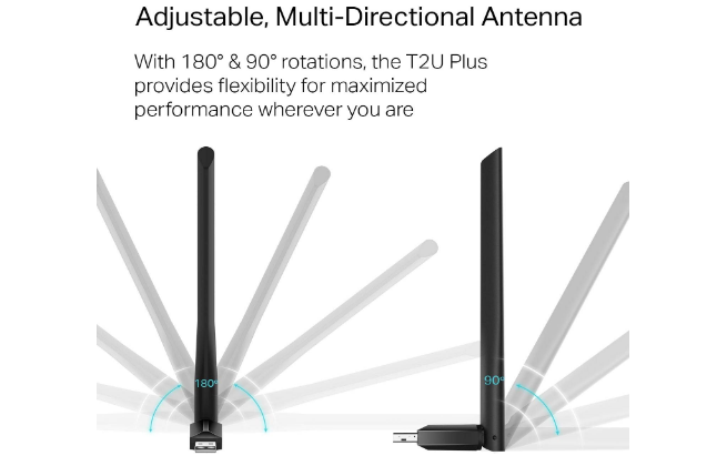 WiFi USB Adapter PC Wireless Network Adapter Antenna Desktop Computer Internet