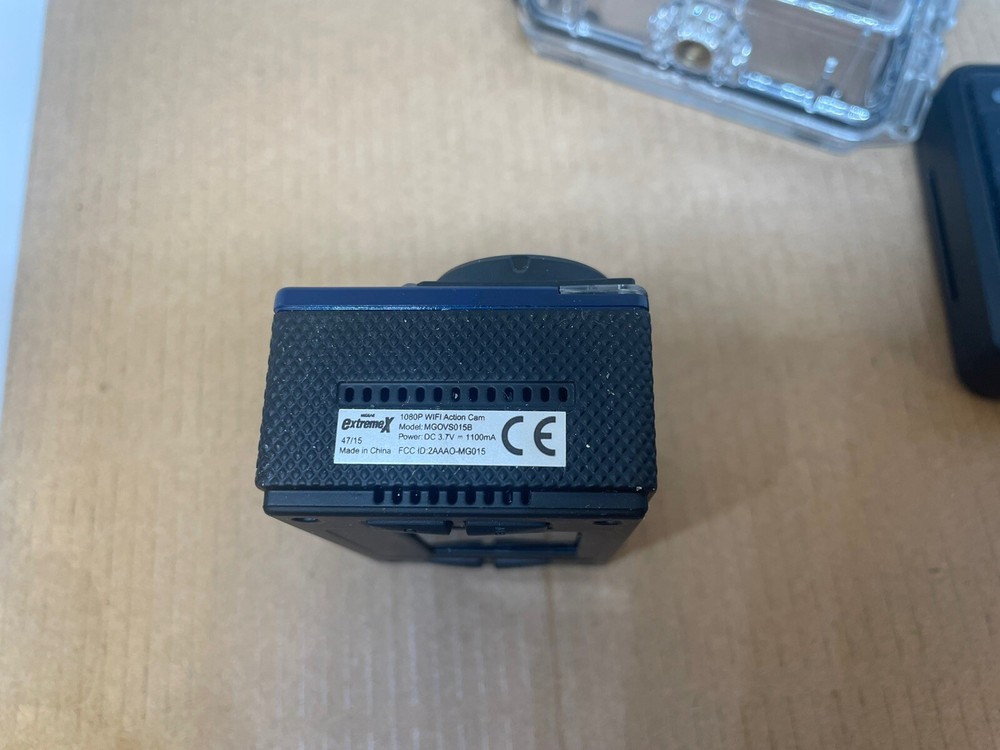 MiGear Extreme X Explorer 1080p Action Camera Bundle with Waterproof Case Blue