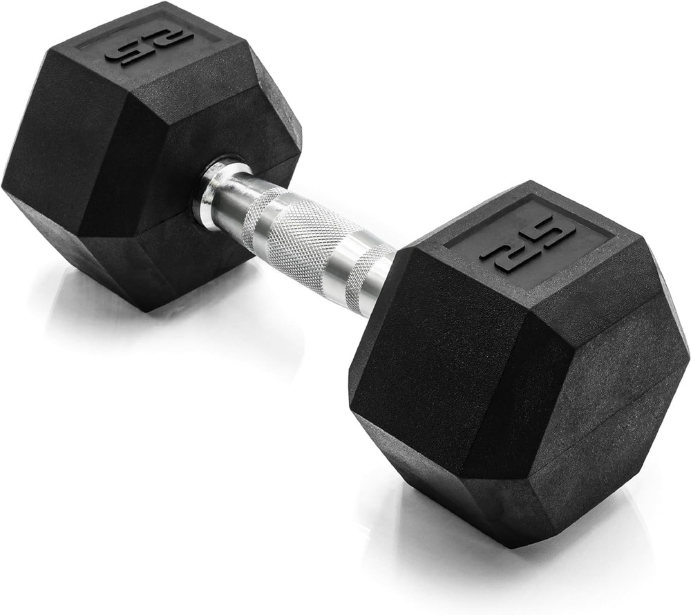 12-Sided Coated Dumbbell Weight | Multiple Options