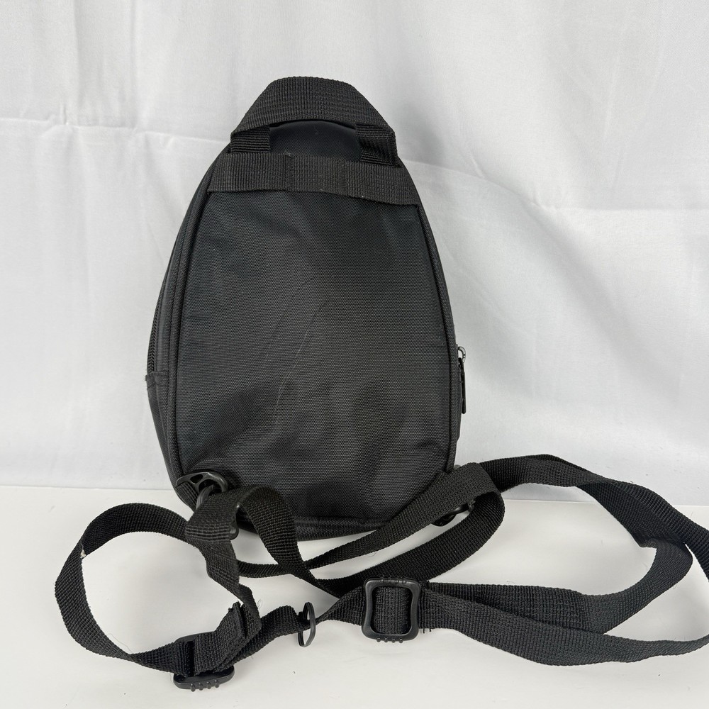 Nintendo DS Mini Backpack Carry Case Black & White Embroidered Mario