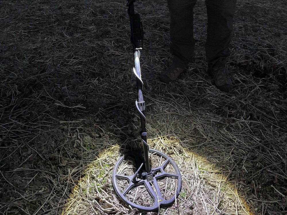 Metal Detector Shaft Holder for Pinpointer or Flashlight