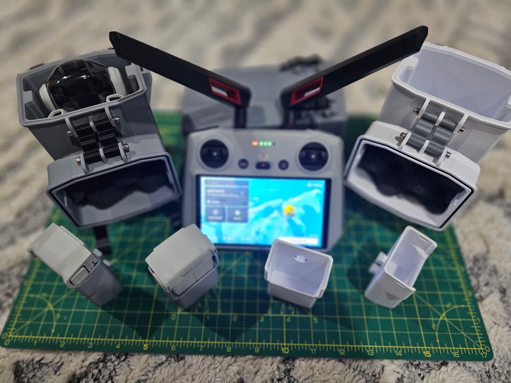 DJI Mini 4 Pro Case 3D Printed Rugged Splash Proof Travel Case