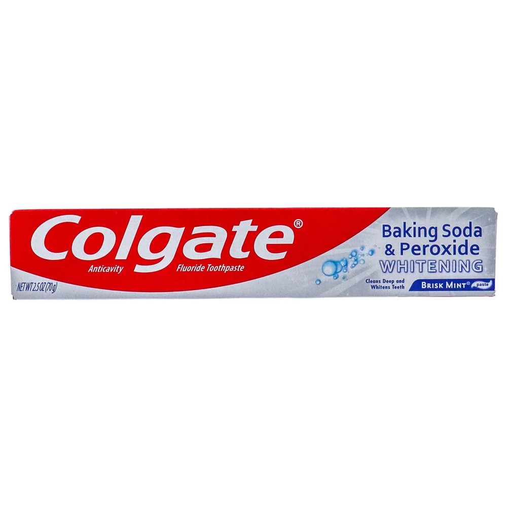 3 Packs Colgate Baking Soda And Peroxide Whitening Bubbles Toothpaste 2.5 oz