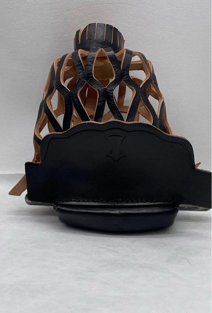 4 NOS Replacement Billiard/Pool Corner Pockets Baskets Black Leather