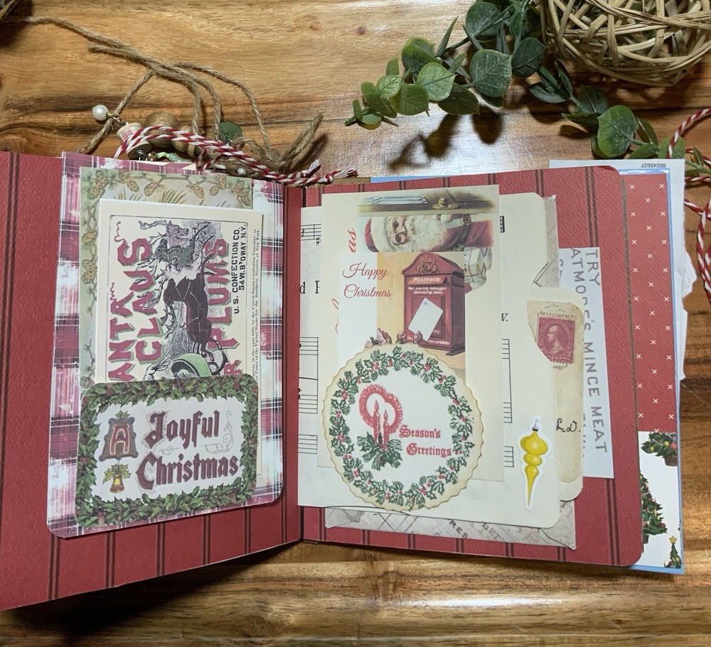 Christmas Handmade Junk Journal