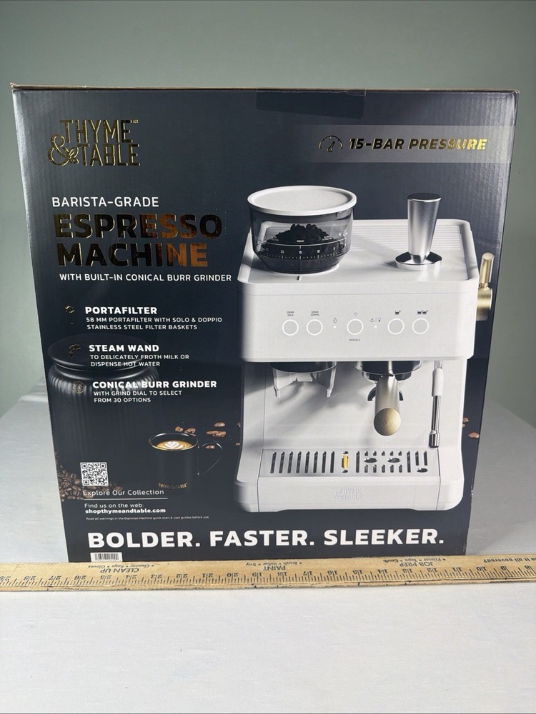 Thyme & Table Barista-Grade Expresso Machine TT1579R