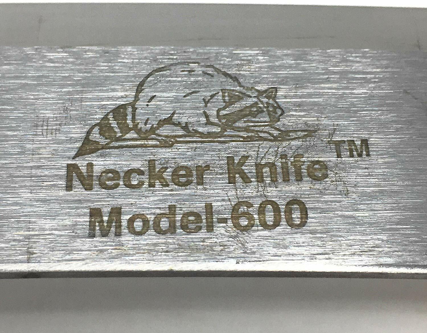 Quality Necker #600 Fleshing Knife for working hides and pelts fur trapping