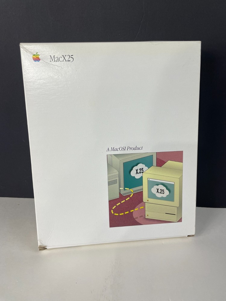 MacX25 (1993) Server Software for Vintage Macintosh Computers