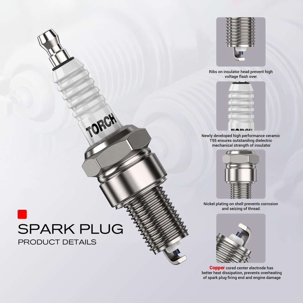 TORCH A7RTC. Spark Plug Replace for KTM NGK Spark Plug - LR8B, OEM, ea 1