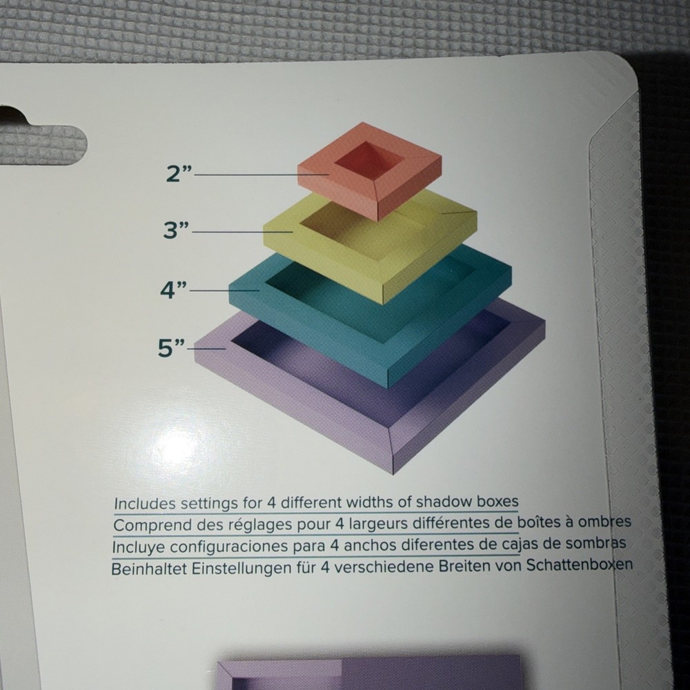 We R Punch Board-Shadow Box New