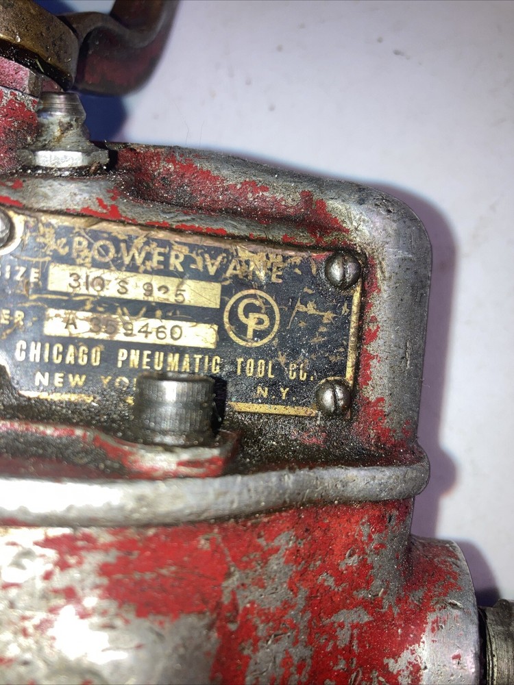 CP Chicago Pneumatic Power Vane Drill Tested!