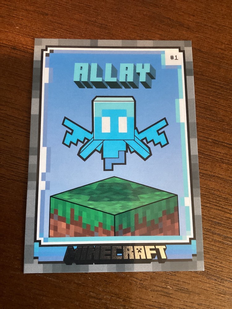 2024 panini minecraft stone parallel pick your card