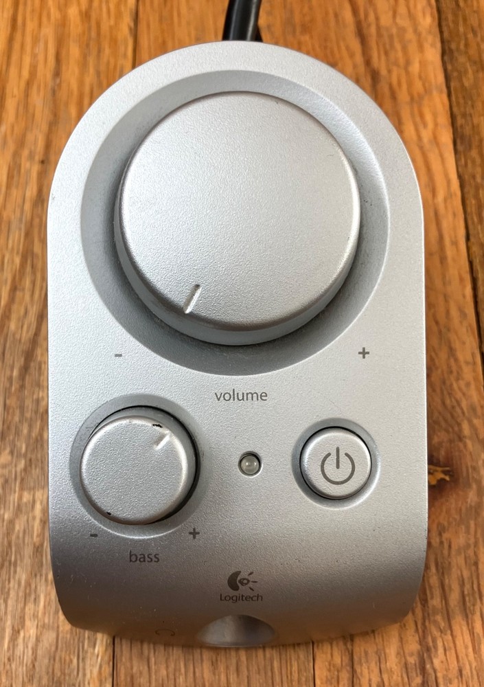 Logitech Z-2300 Speaker Pod Controller Computer Replacement Volume Mixer TESTED