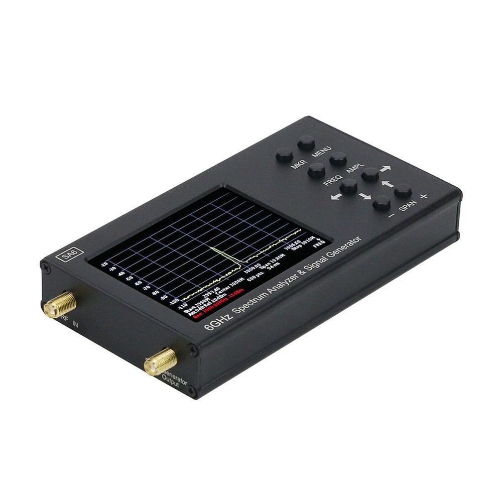 6GHz Vector Network Analyzer with Spectrum Analysis and Signal Generation