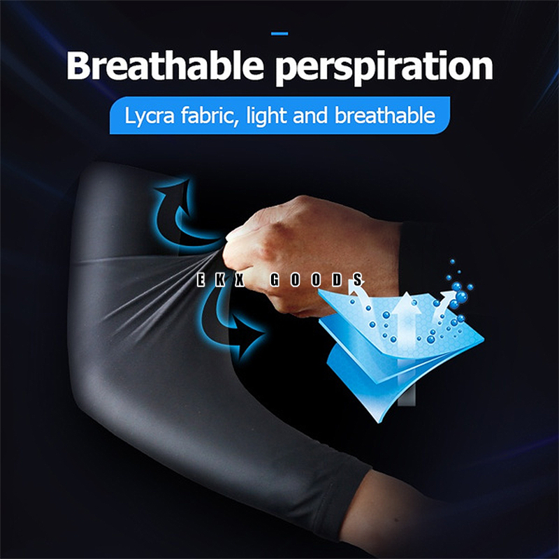 UV Sun Protection Arm Sleeve - Cooling Compression Sleeves for Men & Women