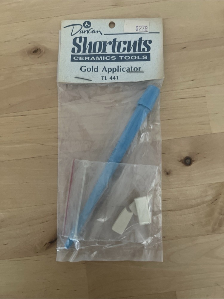 Vintage Gold Applicator Ceramic Tool