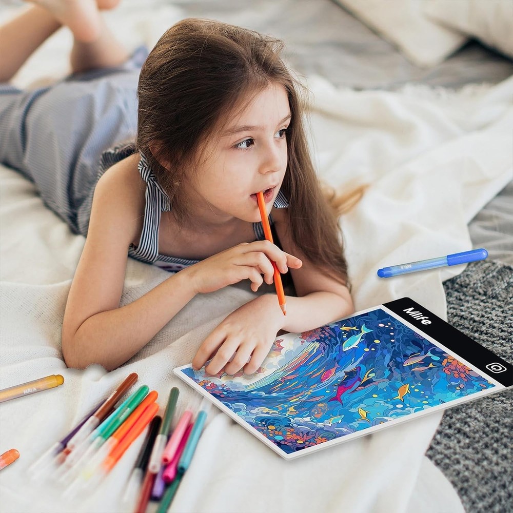 A5 Diamond Art & Sketch Light Board: Eye-Care Technology for Creative Projects
