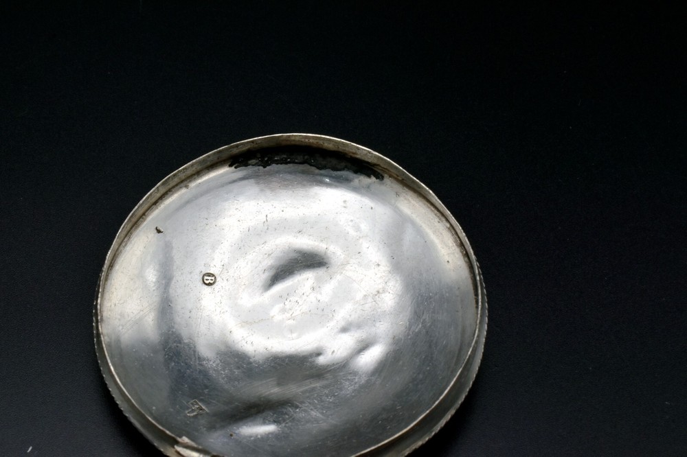 19th Century Dutch Solid Silver Snuff Box 1836