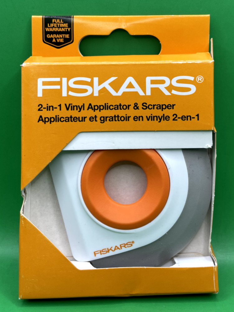 Fiskars 2-in-1 Vinyl Applicator and Scraper