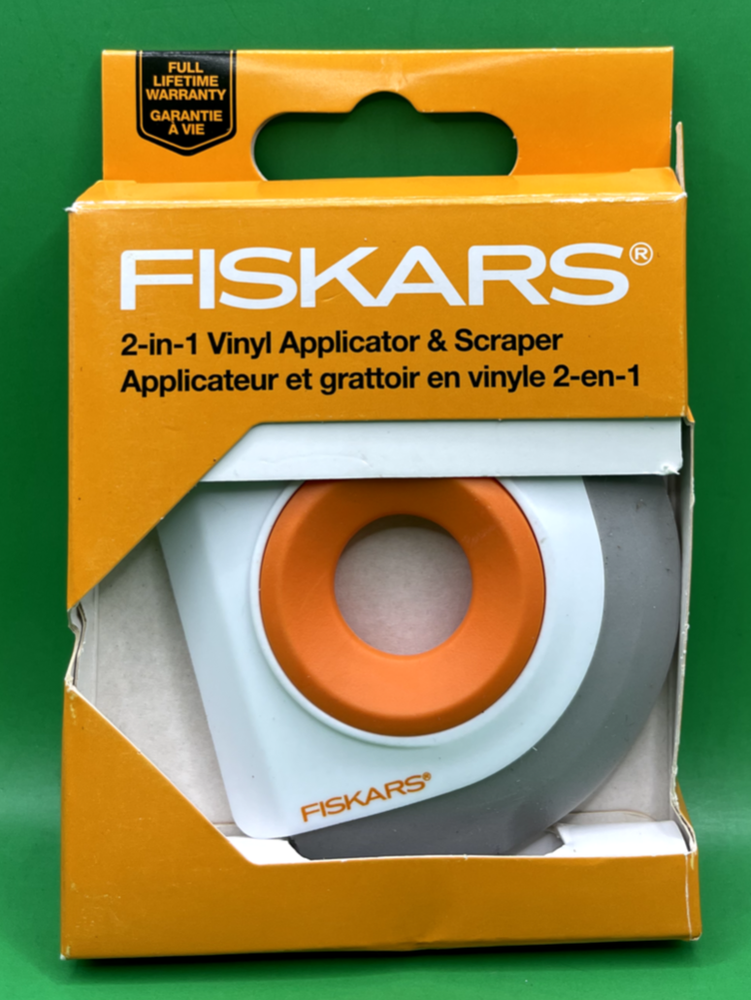 Fiskars 2-in-1 Vinyl Applicator and Scraper