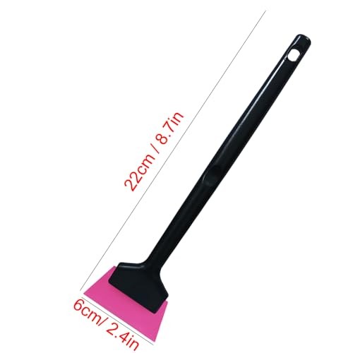2 Pack Long Handle Small Squeegee for Vinyl Wrap Window Tint Kit, 2Pcs Long