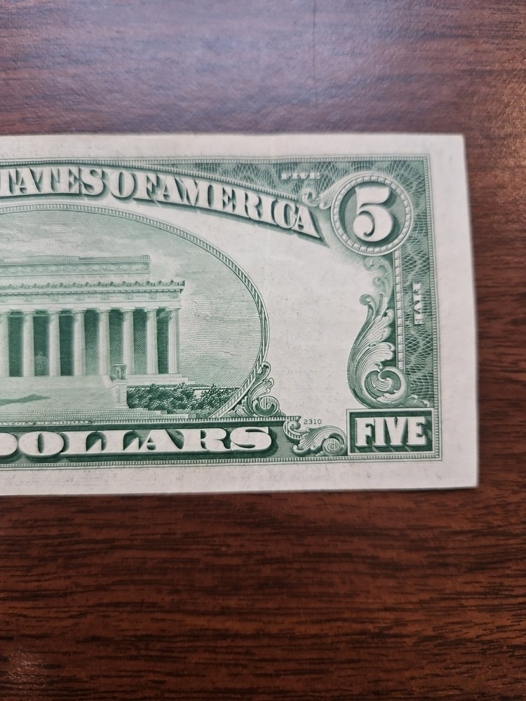 1953 STAR $5 Five Dollar Silver Certificate Note Fr#1655*