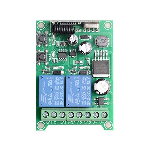 Wireless Remote Switch DC 12V 24V 36V 48V New 2 Channel Multi-Function Remote