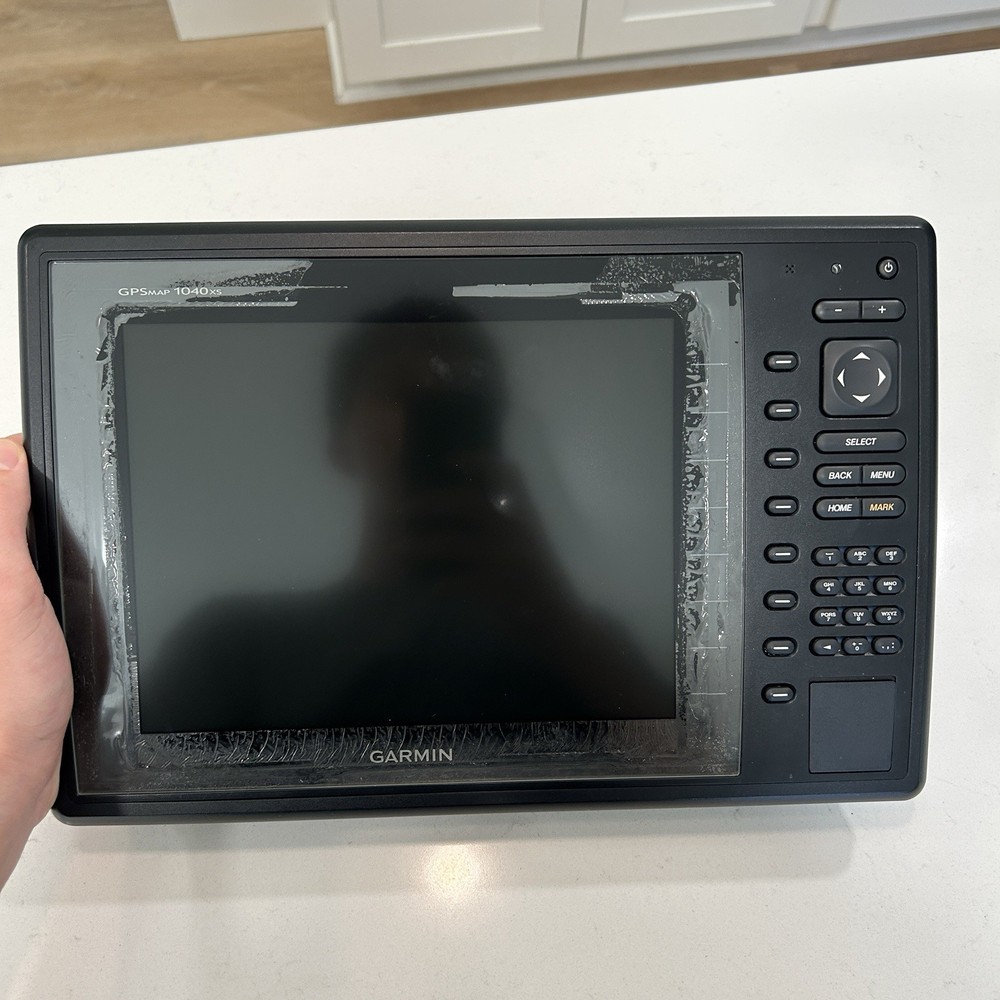 Garmin 1040xs Gps Map Chartplotter Head Unit With Power Cord