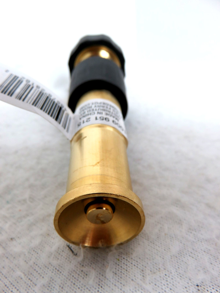 Anvil Solid Brass Hose Nozzles, 4-3/4" Adjustable Twist Nozzle