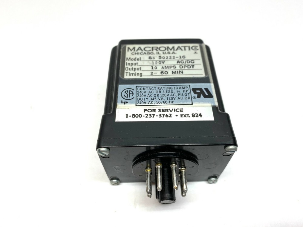 Macromatic SS 50222-16 Solid State Time Delay Relay