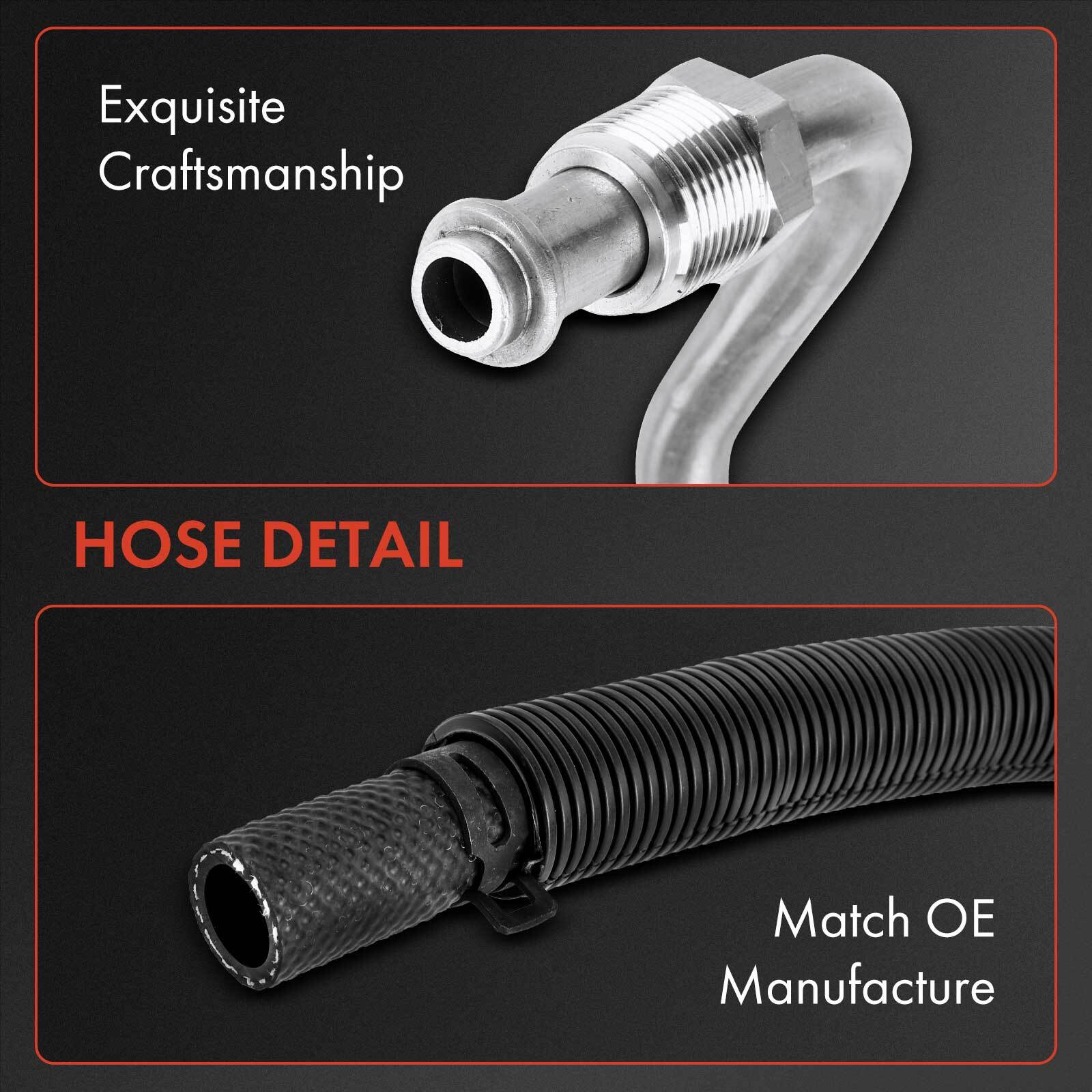 Power Steering Return Line Hose Assembly for Ram 2500 2011-2018 3500 2012-2018