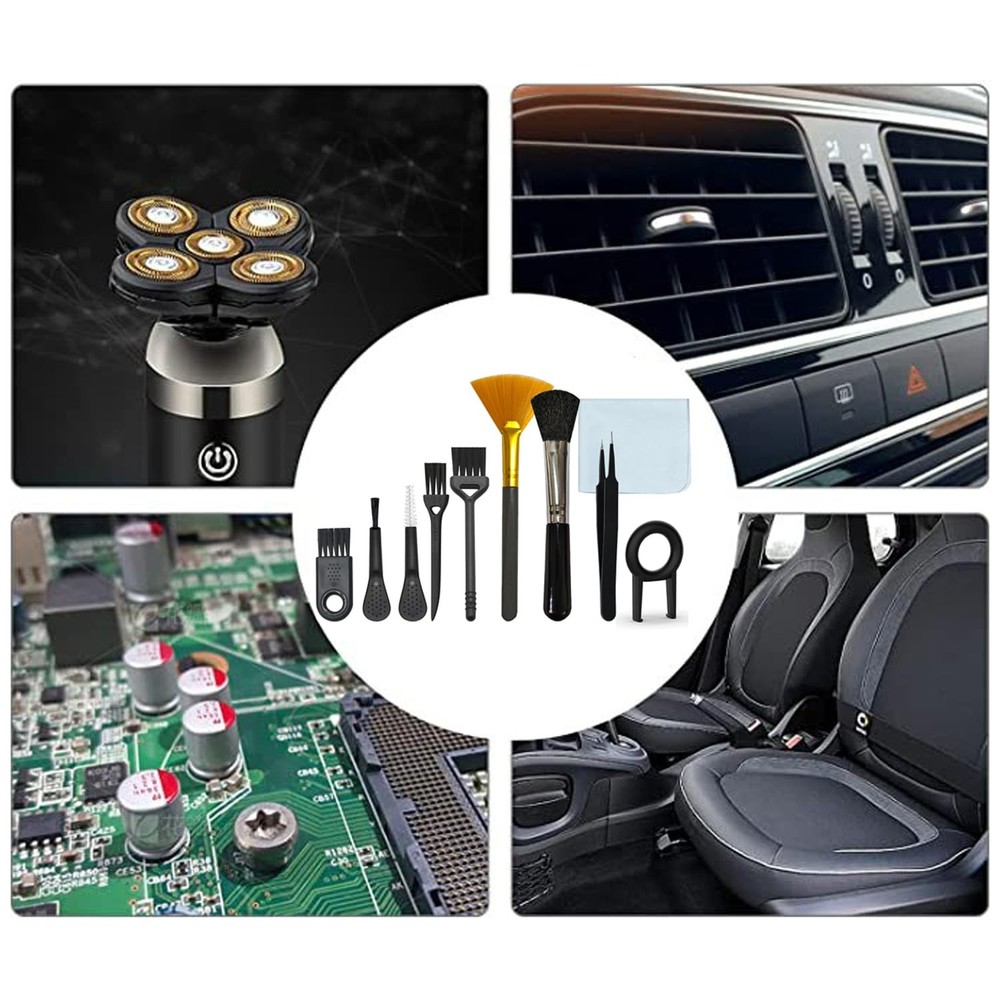 Computer Keyboard Cleaning Brush, Anti Static Nylon Electronics Black