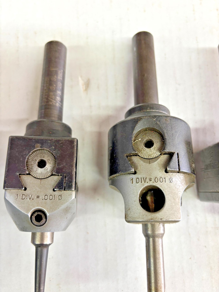 3 CRITERION BORING HEADS